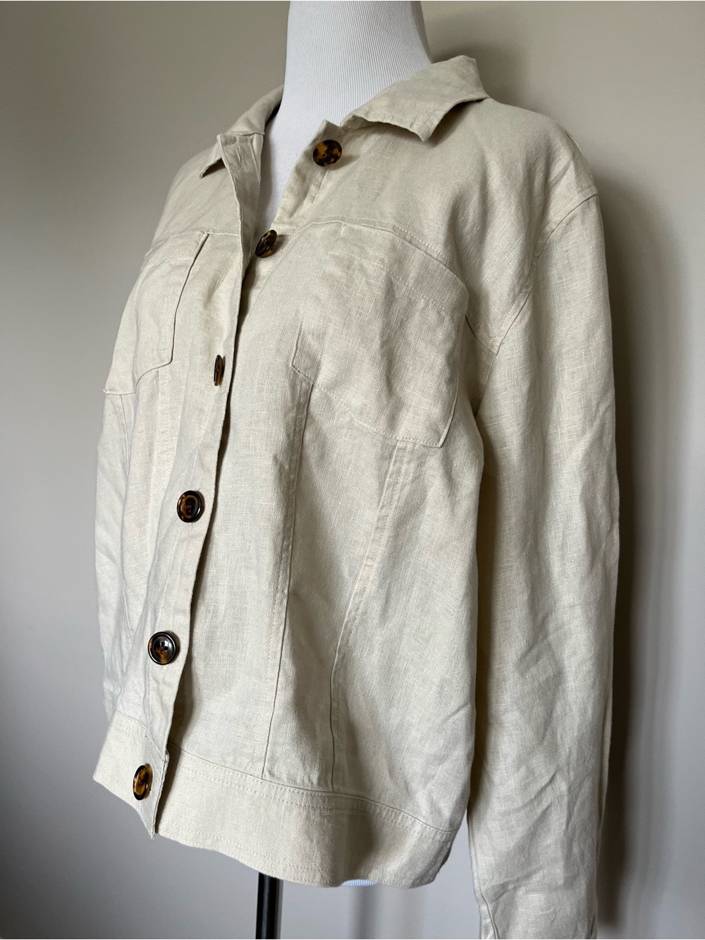 Spartina Women's Avalon Linen Jacket Size Large - Picture 8 of 14